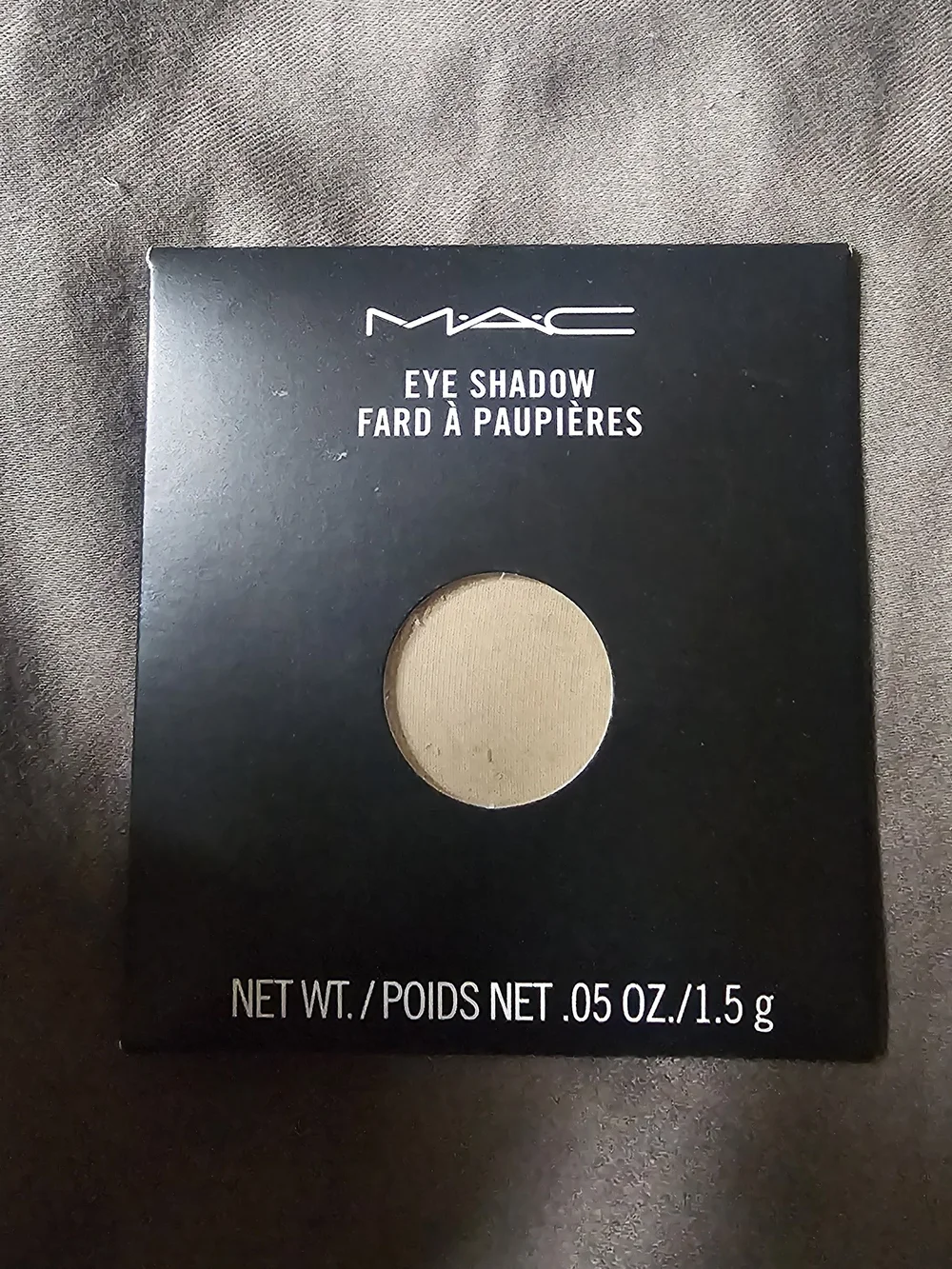 MAC Cosmetics Eyeshadow Refill Pan - Brule 'Soft Creamy Beige' - Best Seller